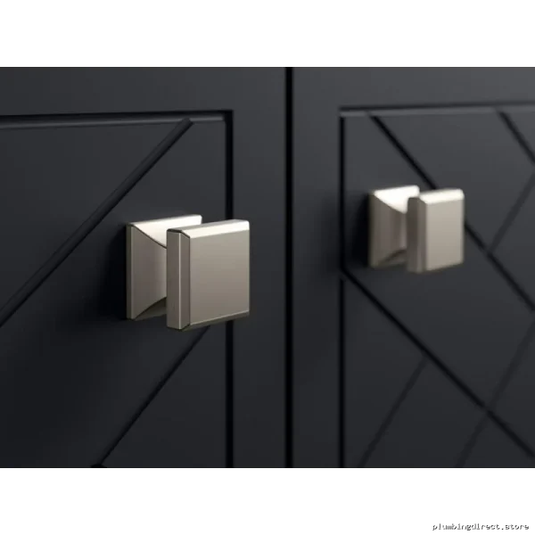 Kohler Beauxline Stylish Cabinet Knob - Vibrant Brushed Nickel Finish - 33534-BN
