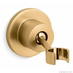 Brushed Brass Handheld Shower Holder 975-2MB by Kohler - Modern Design