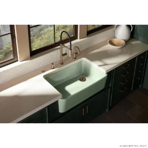 Kohler Brushed Brass Sink Drain Strainer with Tailpiece - Duostrainer 8801-2MB