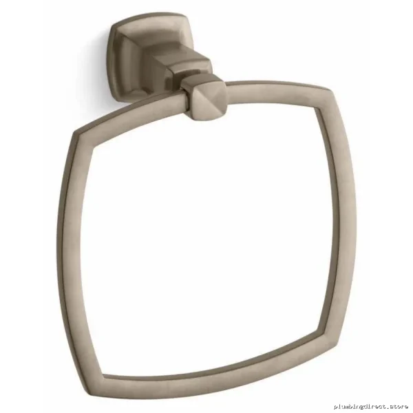 Kohler Brushed Bronze Towel Ring - Stylish Margaux Bathroom Accessory