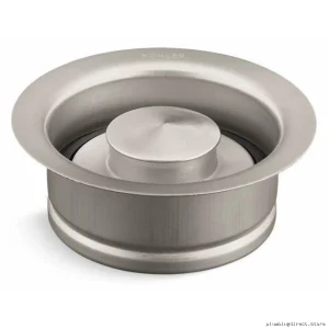 Kohler 11352-BN Brushed Nickel Sink Flange with Stopper - Durable & Stylish