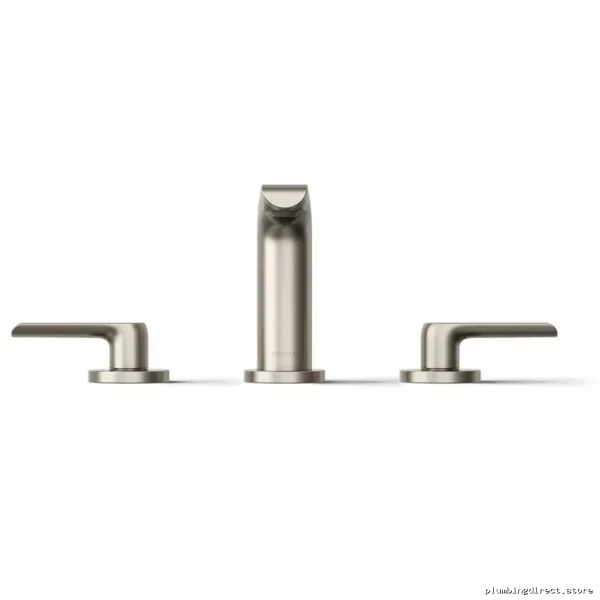 Kohler Modern Widespread Bathroom Faucet in Vibrant Brushed Nickel