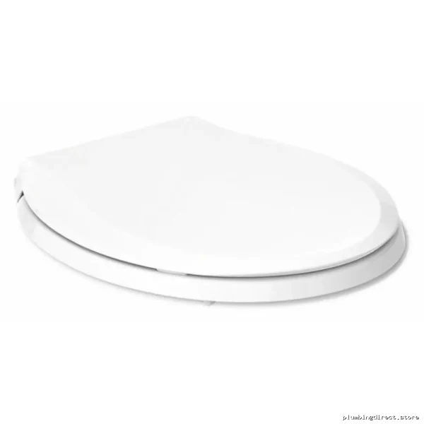 Kohler Cachet Quiet-Close Toilet Seat with Smooth Closing Mechanism - White Round Front Design 4639-RL-0 - Image 2