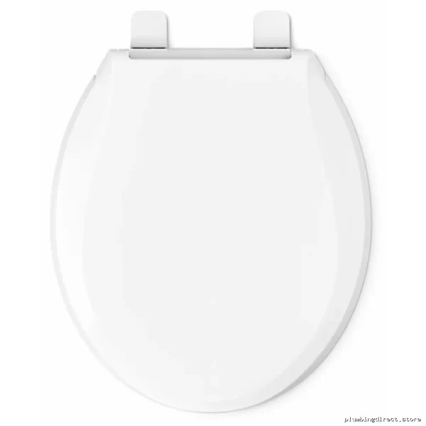 Kohler Cachet Quiet-Close Toilet Seat with Smooth Closing Mechanism - White Round Front Design 4639-RL-0 - Image 4