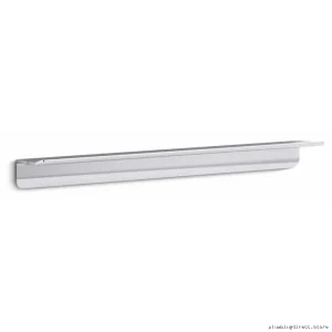 Kohler Choreograph 21 Modern Floating Shower Shelf - Crystal Clear Glass & Polished Silver Frame