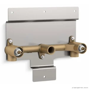 Kohler Wall-Mount Tub Faucet with Dual Handles 20716-K-NA Chrome