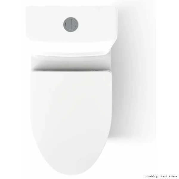 Kohler Comfort Height Elongated Dual Flush Toilet - White Compact 1-Piece Design - Image 2