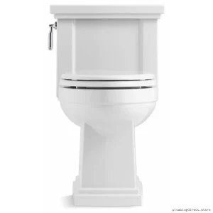 Kohler Compact Elongated Toilet with Quiet Close Seat 1.28 GPF White