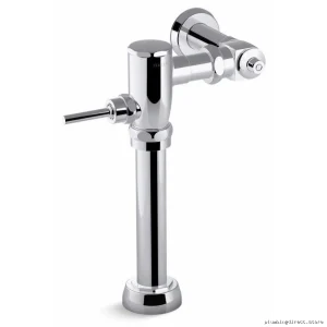 kohlers-compatible primm toilet flushmeter manually-operated gfp polish chrome
