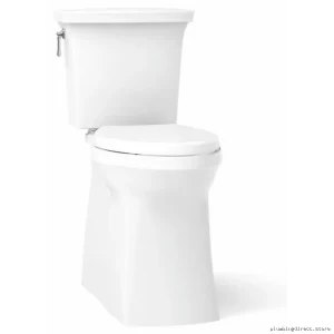 Kohler Corbelle Elongated Tall Toilet 1.28 GPF White 2-Piece
