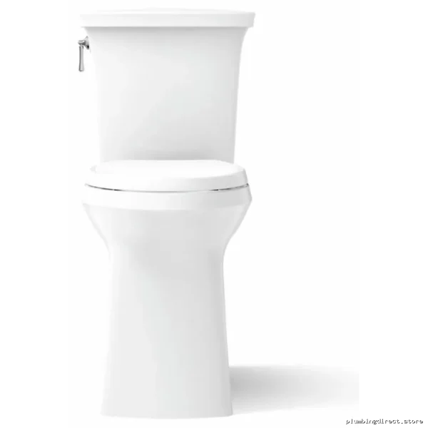 Kohler Corbelle Elongated Tall Toilet 1.28 GPF White 2-Piece - Image 3