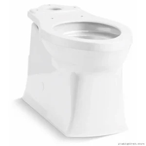 Corbelle's Tall Elongated White Toilet Bowl – Kohler Model 587