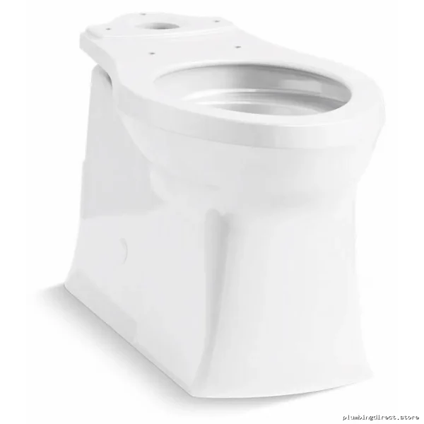 Corbelle's Tall Elongated White Toilet Bowl – Kohler Model 587