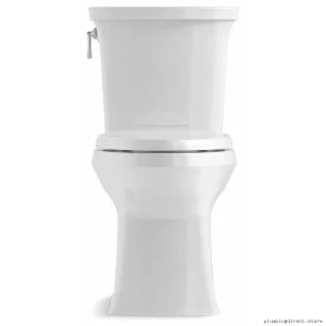 Kohler Corbelle Tall Elongated Toilet 2-Piece 1.28 GPF Without Seat - White 3814-0
