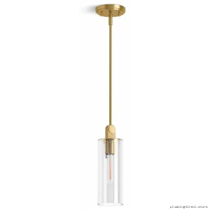 Kohler Crue 4 Modern Pendant Light - Brushed Brass Design 35876-PE01-2GL