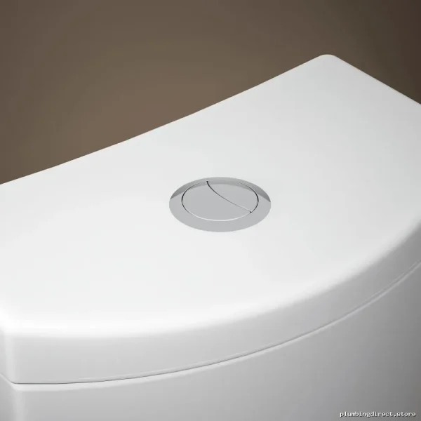 Kohler Curv Dual-Flush White Toilet Tank - Modern Water-Saving Design - Image 4