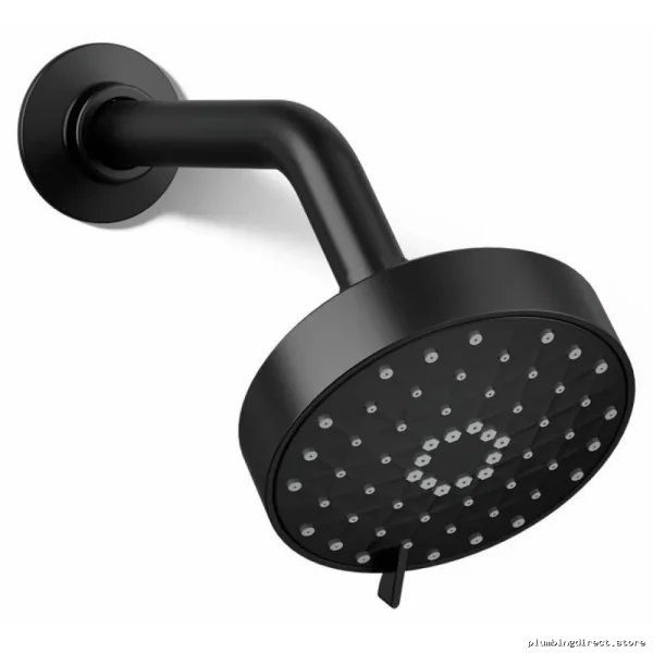 Kohler Eco-Friendly Triple Spray Shower Head - Matte Black - Image 3