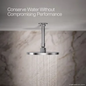 kohlershower eco-rainflow polishedchrome lowflow