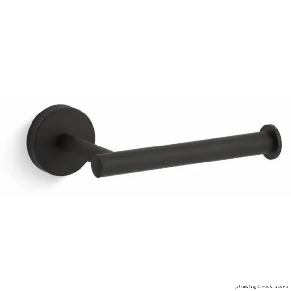Kohler Elate Modern Matte Black Toilet Paper Holder