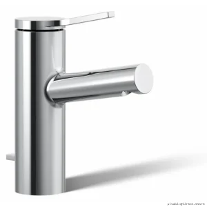 Kohler Elate Modern Single-Hole Bathroom Faucet - Polished Chrome