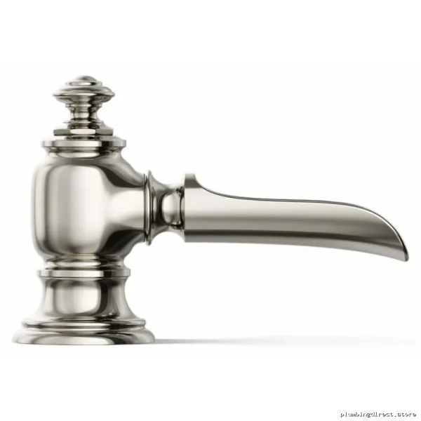 Kohler Artifacts Widespread Bathroom Faucet Single Handle Low Flow Spout Flume Design Vibrant Polished Nickel 72761-SN - Image 3