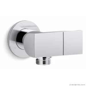 Kohler Exhale Hand Shower Holder with Supply Elbow & Check Valve - Polished Chrome Finish 98354-CP