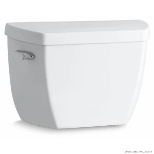 Kohler Highline Modern Style Toilet Tank - Durable White Design with Efficient Water Use Model #C-MAX Plus