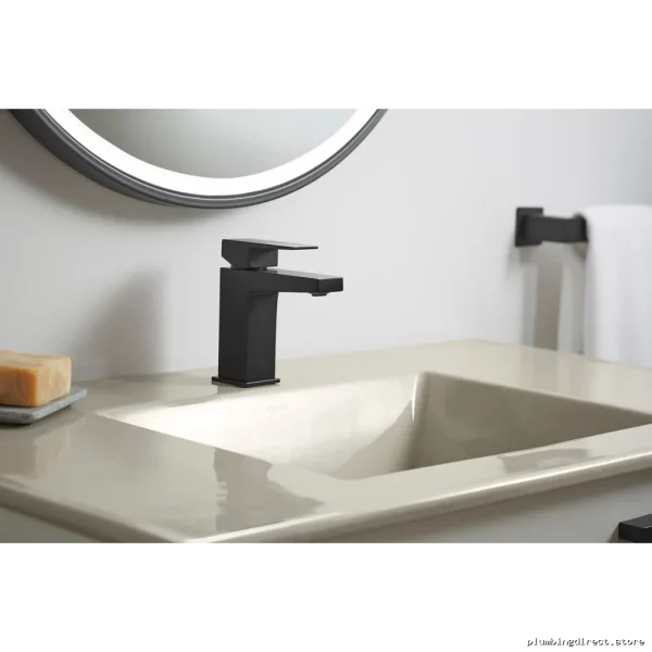 Kohler Honesty Single Hole Bathroom Faucet - Matte Black 1.2 GPM - Image 5