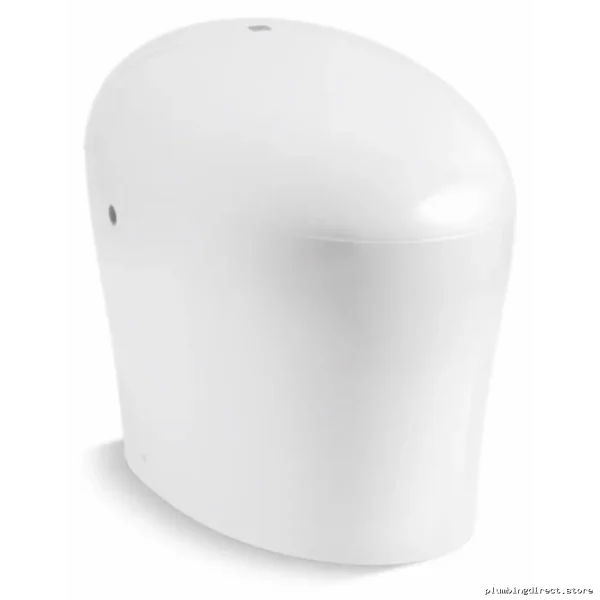 Kohler Karing Chair-Height Compact Elongated Toilet - 1.08 GPF, White - Image 2