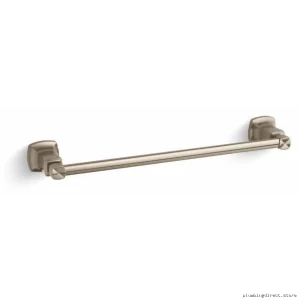 Kohler Margaux 18 Inch Brushed Bronze Towel Bar - Vibrant Bathroom Hardware