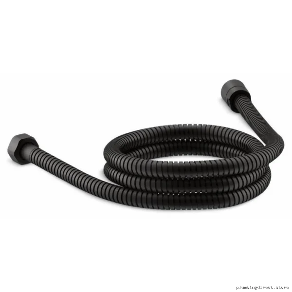 Kohler Mastershower 60" Matte Black Metal Shower Hose 9514-BL - Durable Design