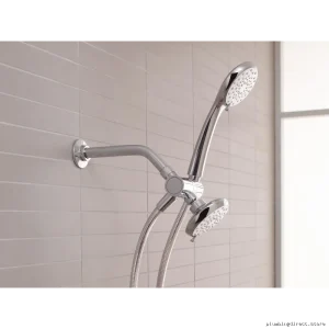 Kohler MasterShower 7-1/2" Shower Arm & Flange - Vibrant Brushed Nickel Finish