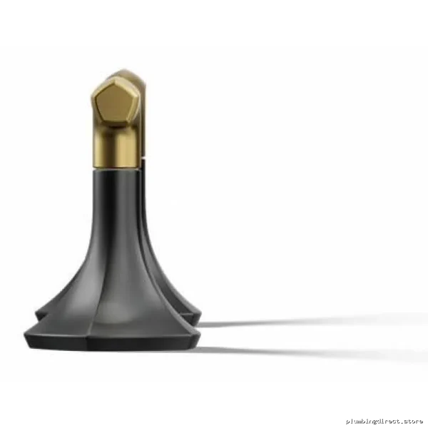 Kohler 27010-4-BMB Matte Black Bathroom Faucet Lever Handles Brushed Brass Finish