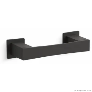 Kohler Matte Black Toilet Paper Holder with Pivot Design 26638-BL