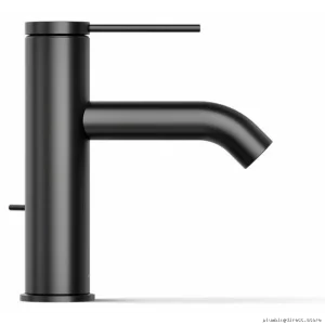 Kohler Matte Black Single-Hole Bathroom Faucet - Modern Design 77958-4A-BL