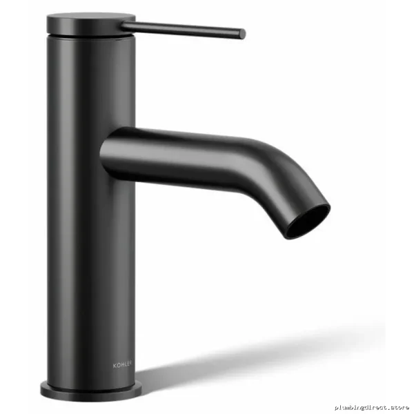 Kohler Matte Black Single-Hole Bathroom Faucet - Modern Design 77958-4A-BL - Image 4