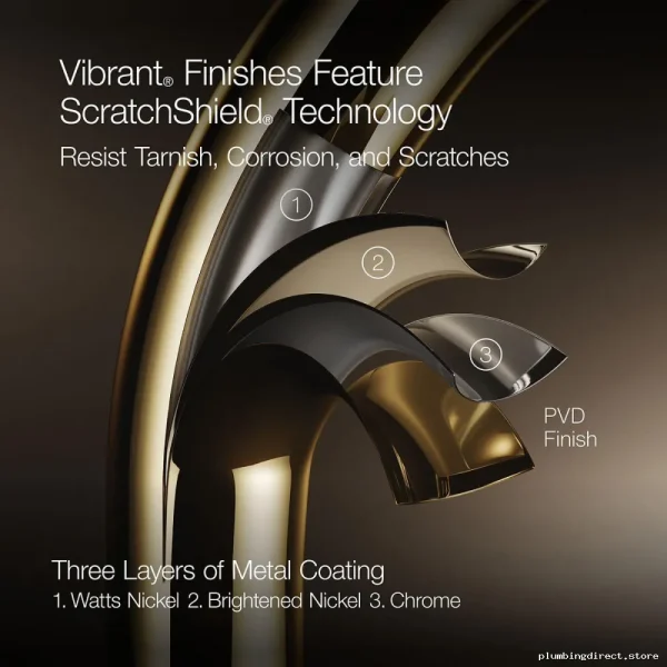 Kohler Matte Black Wall Mount Bathroom Faucet - Parallel Collection Single-Handle Modern Design 22567-4-BL - Image 2