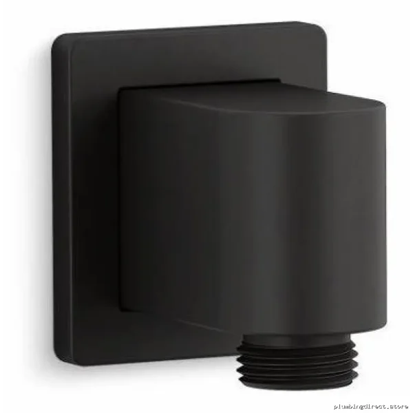 Kohler Matte Black Wall Supply Elbow 98350-BL for Bathroom Faucets