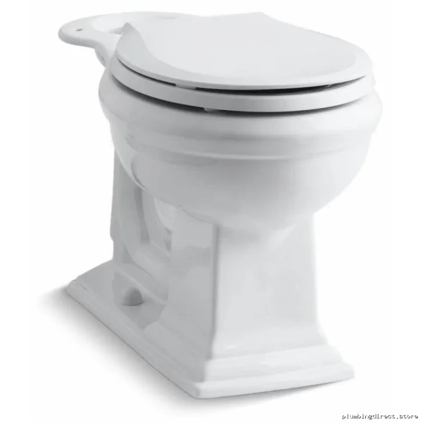 Kohler Memoirs Tall Round Front Toilet Bowl - White