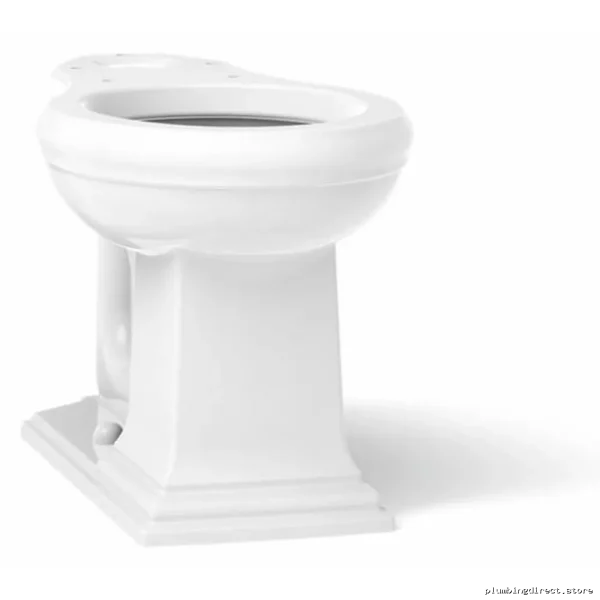 Kohler Memoirs Tall Round Front Toilet Bowl - White - Image 2
