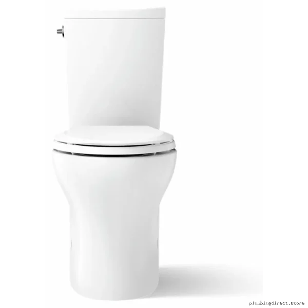 Kohler Tall Elongated Dual Flush Toilet - White 2-Piece (No Seat) 75790-0 - Image 2
