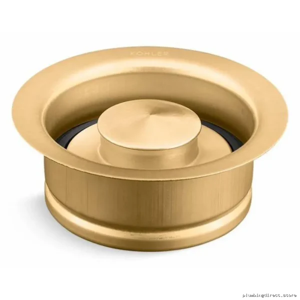 Stopper Included Sink Flange - Vibrant Brushed Modern Brass Kohler 1