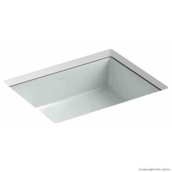 Modern Matte Ice Grey Undermount Bathroom Sink (19-3/4 in) - Kohler 2882-95 - Image 3