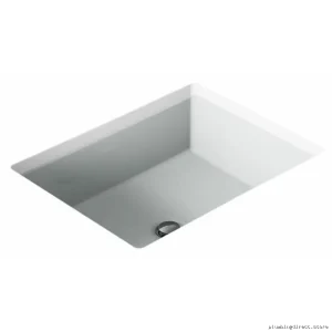 Modern Matte Ice Grey Undermount Bathroom Sink (19-3/4 in) - Kohler 2882-95
