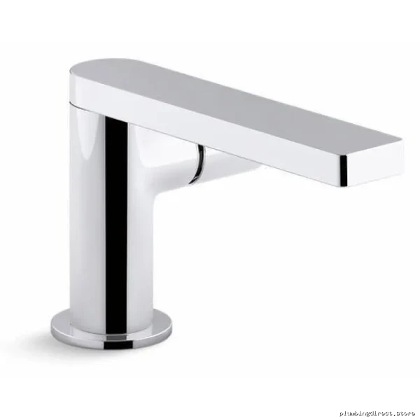 Kohler Modern Single-Hole Bathroom Faucet - Polished Chrome Finish 73050-7-CP - Image 2