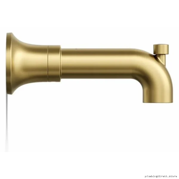 Kohler Modern Wall-Mount Tub Spout & Diverter in Brushed Brass - Image 4
