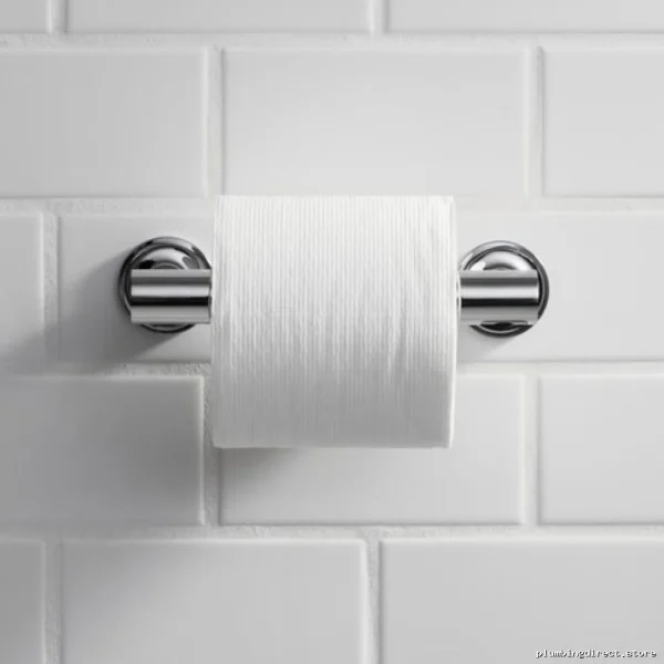Kohler Moderne Brass Toilet Paper Holder - Pivoting Brushed Finish