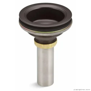 Kohler Oil-Rubbed Bronze Sink Drain Kit with Duostrainer 8804-2BZ
