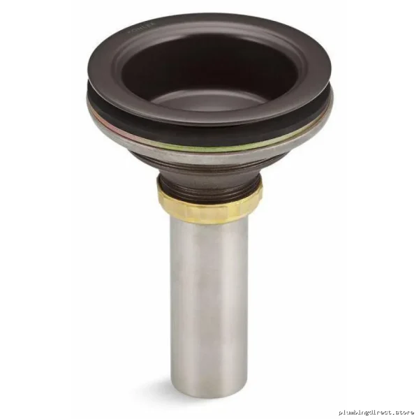 Kohler Oil-Rubbed Bronze Sink Drain Kit with Duostrainer 8804-2BZ