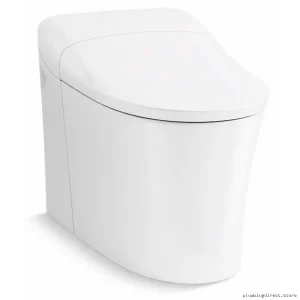 Eir Comfort Height 1-Piece Elongated Smart Dual Flush Toilet - White Kohler 77795-0